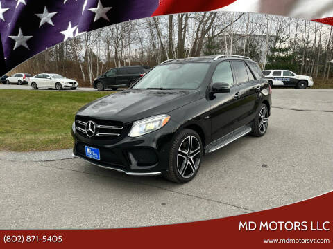 2018 Mercedes-Benz GLE for sale at MD Motors LLC in Williston VT