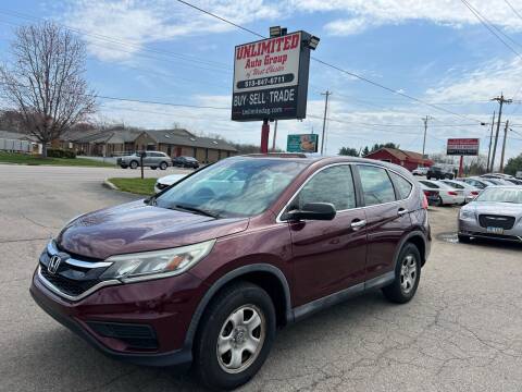 2015 Honda CR-V for sale at Unlimited Auto Group in West Chester OH