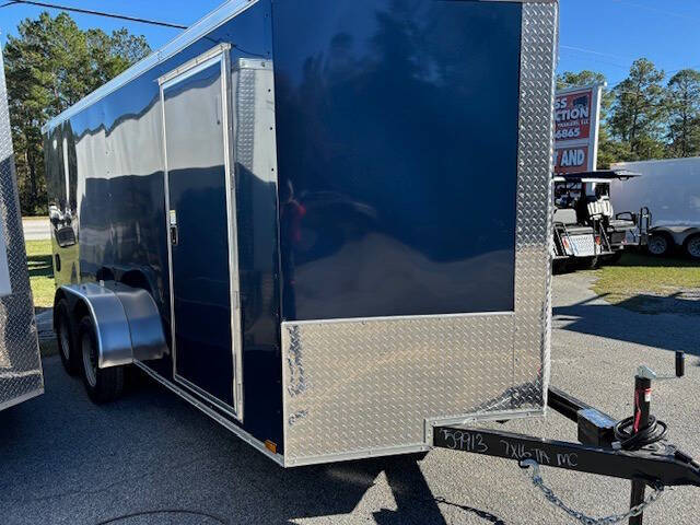 2025 Quality Cargo Trailer 7x16 Enclosed Cargo for sale at Cross Resurrection Golf Carts and Trailers in Rincon, GA