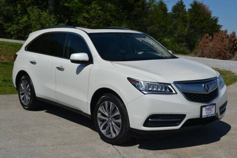 2016 Acura MDX for sale at Direct Auto Sales in Franklin TN