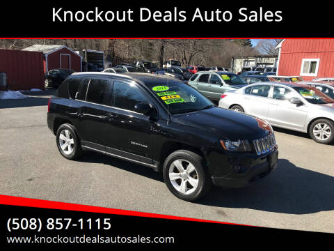 2014 Jeep Compass for sale at Knockout Deals Auto Sales in West Bridgewater MA