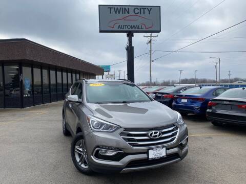 2018 Hyundai Santa Fe Sport for sale at TWIN CITY AUTO MALL in Bloomington IL