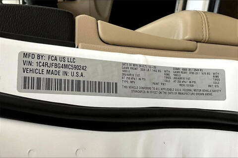 2021 Jeep Grand Cherokee Limited