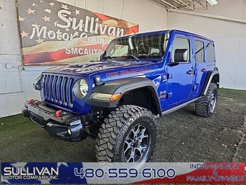 2018 Jeep Wrangler Unlimited for sale at SULLIVAN MOTOR COMPANY INC. in Mesa AZ
