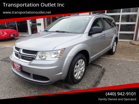 2018 Dodge Journey for sale at Transportation Outlet Inc in Eastlake OH