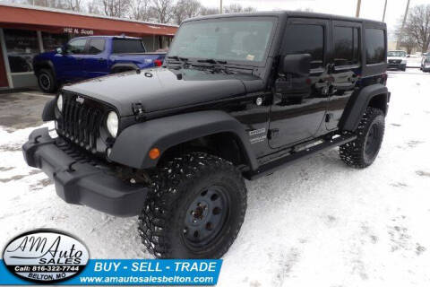 2014 Jeep Wrangler Unlimited for sale at A M Auto Sales in Belton MO
