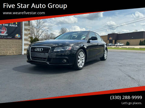 2012 Audi A4 for sale at Five Star Auto Group in North Canton OH