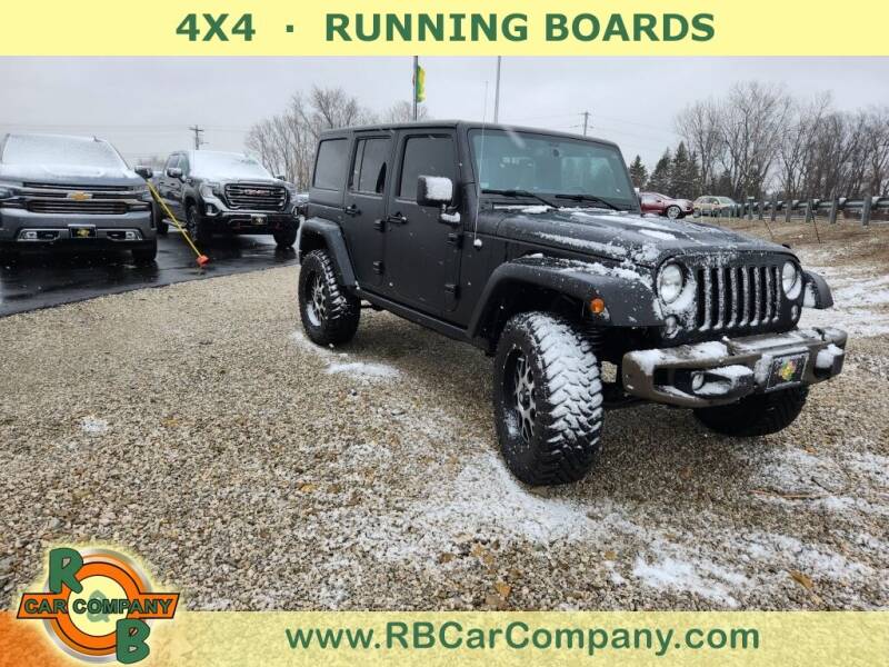 2017 Jeep Wrangler Unlimited for sale at R & B CAR CO - R&B CAR COMPANY in Columbia City IN