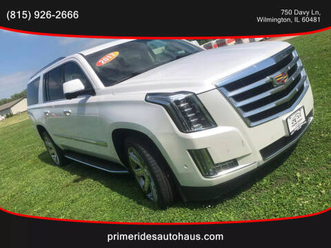 2017 Cadillac Escalade ESV for sale at Prime Rides Autohaus in Wilmington IL