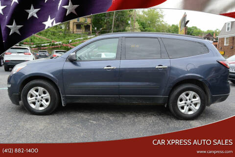 2014 Chevrolet Traverse for sale at Car Xpress Auto Sales in Pittsburgh PA