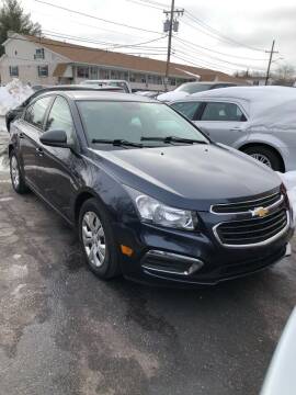 2015 Chevrolet Cruze for sale at Jimmys Auto Sales in North Providence RI