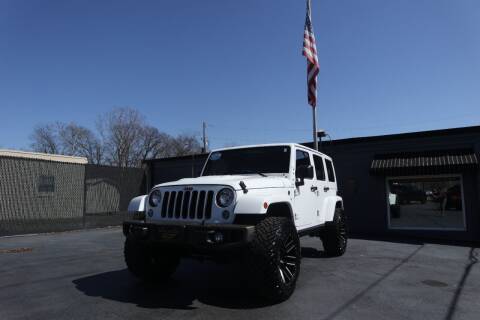 2017 Jeep Wrangler Unlimited for sale at Danny Holder Automotive in Ashland City TN