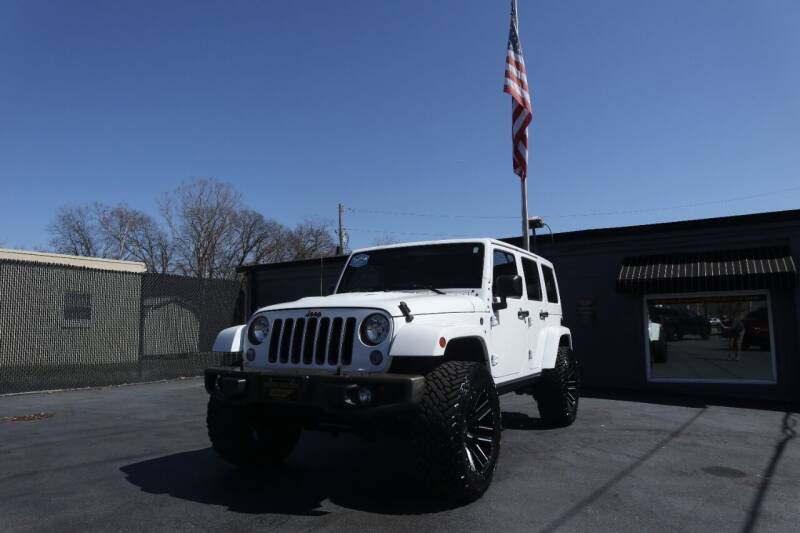 2017 Jeep Wrangler Unlimited for sale at Danny Holder Automotive in Ashland City TN