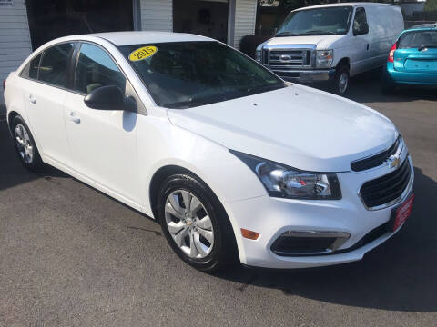 2015 Chevrolet Cruze for sale at Alexander Antkowiak Auto Sales Inc. in Hatboro PA