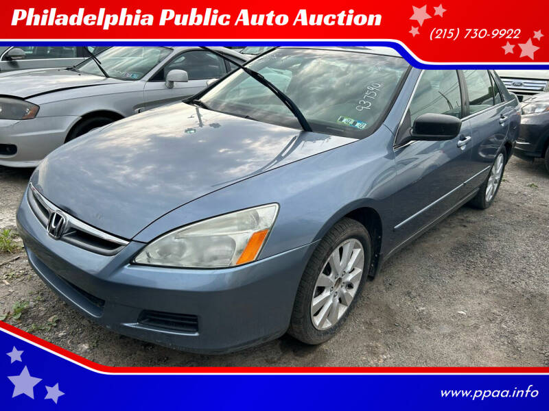 2007 Honda Accord for sale at Philadelphia Public Auto Auction in Philadelphia PA