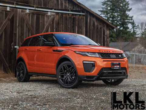 2017 Land Rover Range Rover Evoque for sale at LKL Motors in Puyallup WA