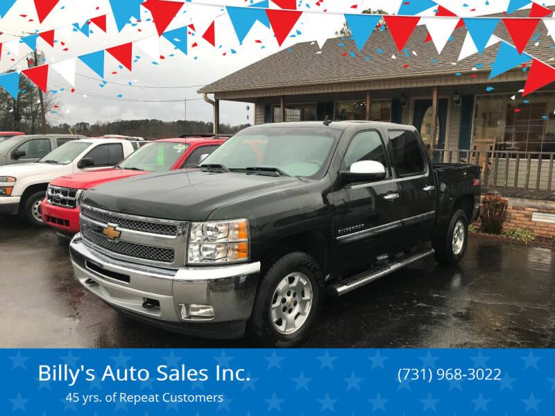 2013 Chevrolet Silverado 1500 for sale at Billy's Auto Sales in Lexington TN