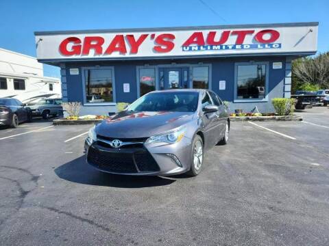 2017 Toyota Camry for sale at GRAY'S AUTO UNLIMITED, LLC. in Lebanon TN