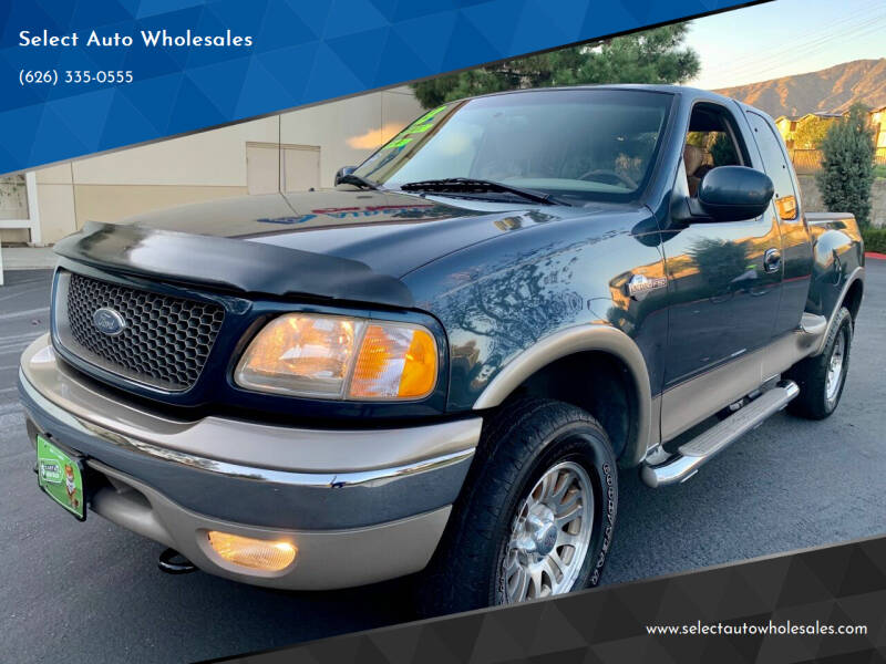 2003 Ford F-150 for sale at Select Auto Wholesales Inc in Glendora CA