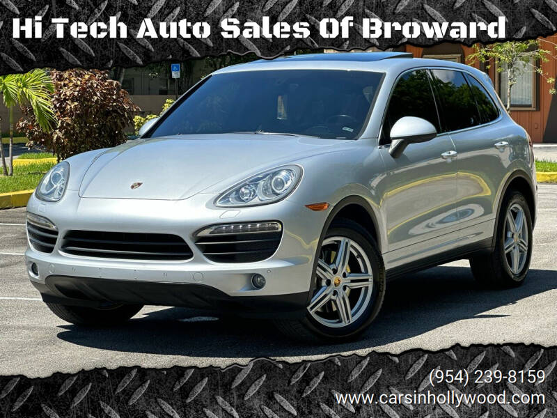 2011 Porsche Cayenne for sale at Hi Tech Auto Sales Of Broward in Hollywood FL