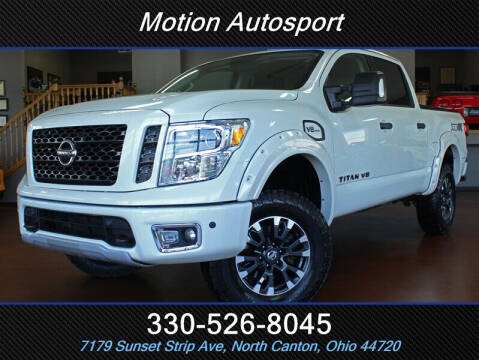 2018 Nissan Titan for sale at Motion Auto Sport in North Canton OH