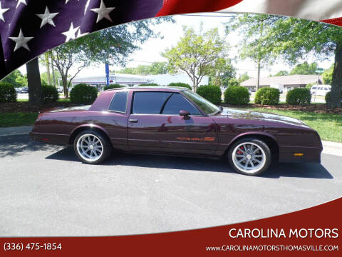 1985 Chevrolet Monte Carlo for sale at Carolina Motors in Thomasville NC