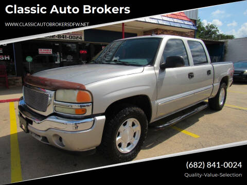 2006 GMC Sierra 1500 for sale at Classic Auto Brokers in Haltom City TX