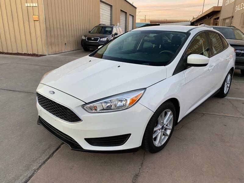 2018 Ford Focus for sale at CONTRACT AUTOMOTIVE in Las Vegas NV