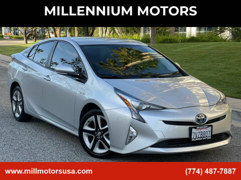 2016 Toyota Prius for sale at MILLENNIUM MOTORS in Van Nuys CA