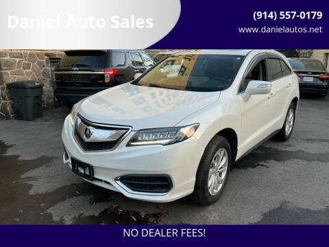 2018 Acura RDX for sale at Daniel Auto Sales in Yonkers NY