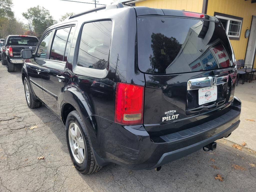 2011 Honda Pilot for sale at DAGO'S AUTO SALES LLC in Dalton, GA