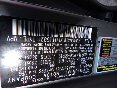 2015 Hyundai Santa Fe Limited