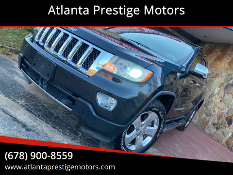 2011 Jeep Grand Cherokee for sale at Atlanta Prestige Motors in Decatur GA