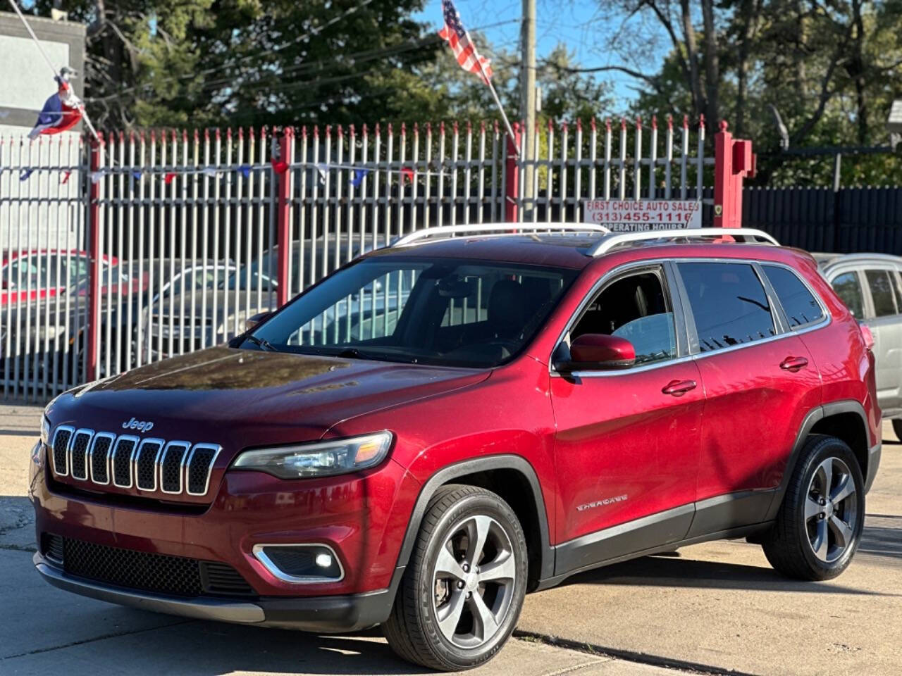 2019 Jeep Cherokee for sale at First Choice Auto Sales LLC in Detroit, MI