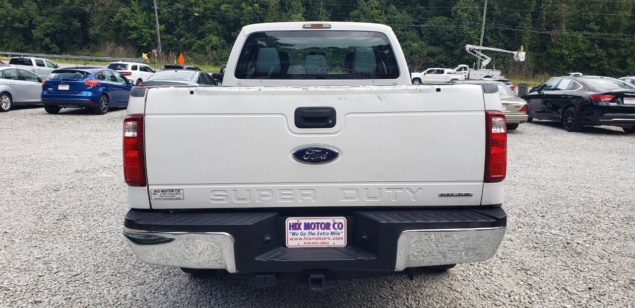 2013 Ford F-250 Super Duty for sale at Hix Motor Co in Jacksonville, NC