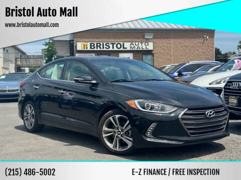 2017 Hyundai Elantra for sale at Bristol Auto Mall in Levittown PA