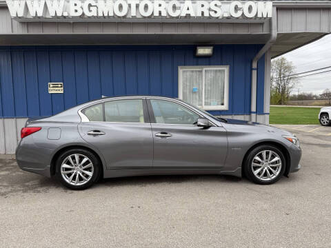 2014 Infiniti Q50 Hybrid for sale at BG MOTOR CARS in Naperville IL