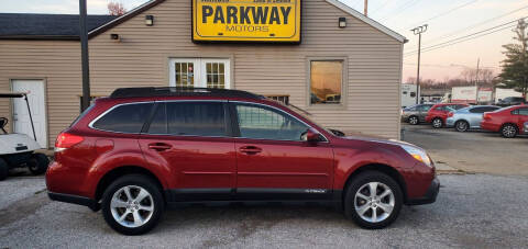 2014 Subaru Outback for sale at Parkway Motors in Springfield IL