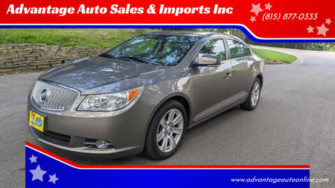 2012 Buick LaCrosse for sale at Advantage Auto Sales & Imports Inc in Loves Park IL