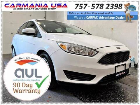 2016 Ford Focus for sale at CARMANIA USA in Chesapeake VA