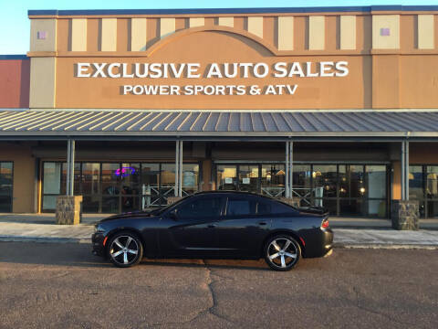 2017 Dodge Charger for sale at Exclusive Auto Sales LLC in Robinsonville MS