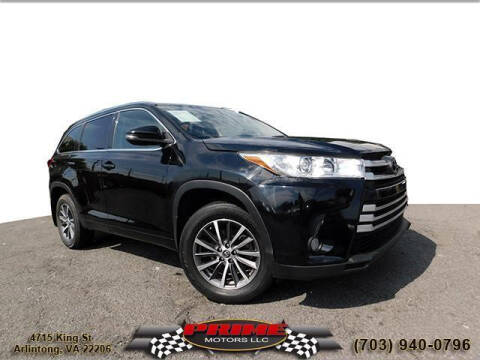 2018 Toyota Highlander for sale at PRIME MOTORS LLC in Arlington VA