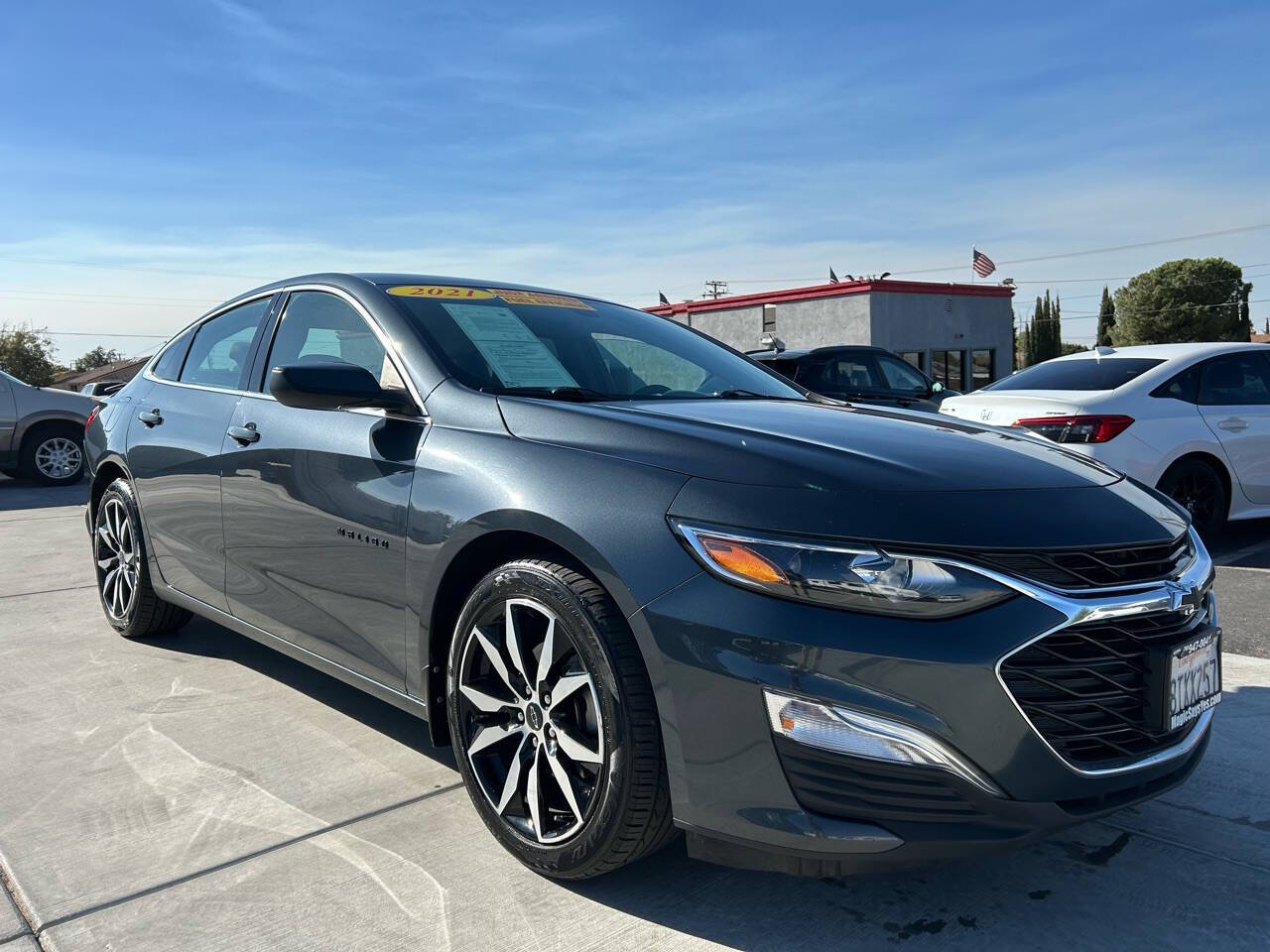 2021 Chevrolet Malibu for sale at Magic Auto Sales in Hesperia, CA