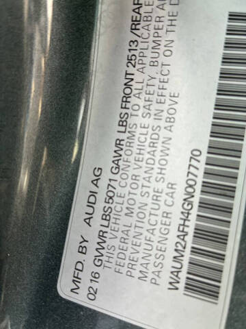 2016 Audi A5 2.0T quattro Premium Plus