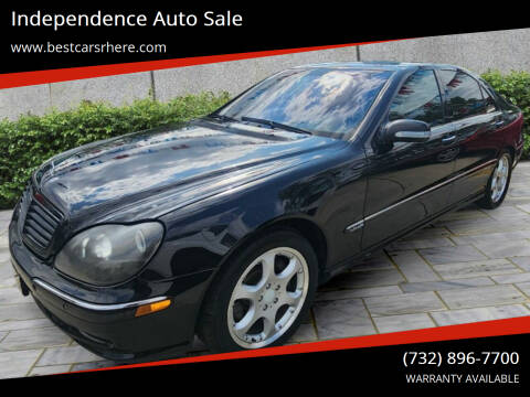 2001 Mercedes-Benz S-Class for sale at Independence Auto Sale in Bordentown NJ