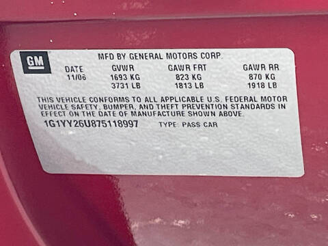 2007 Chevrolet Corvette