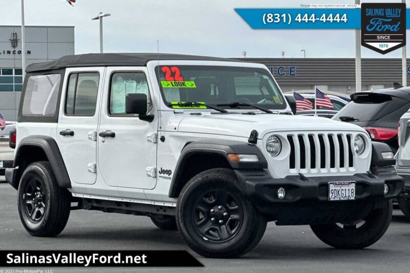 2022 Jeep Wrangler Unlimited for sale in Salinas, CA