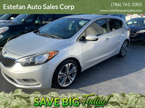 2016 Kia Forte5 for sale at Estefan Auto Sales Corp in Hialeah FL