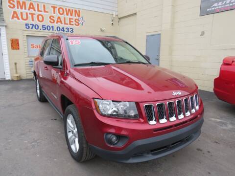 2015 Jeep Compass for sale at Small Town Auto Sales in Hazleton PA