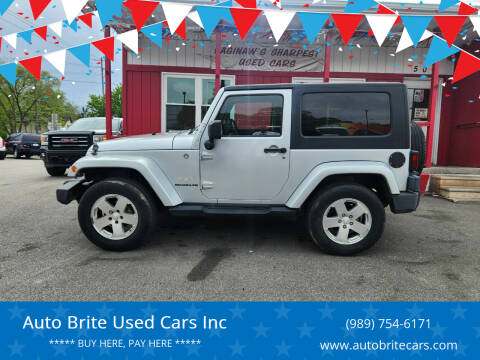 2009 Jeep Wrangler for sale at Auto Brite Used Cars Inc in Saginaw MI